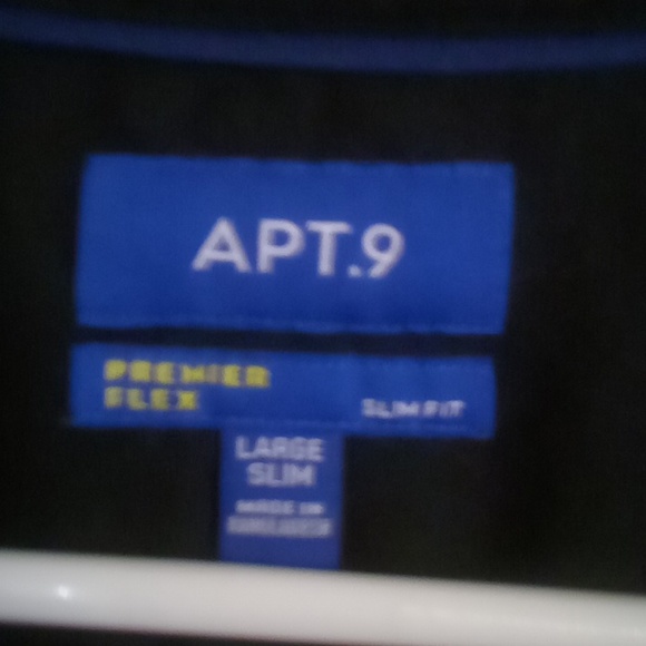 APT. 9 Men's long sleeve button down - Picture 2 of 2